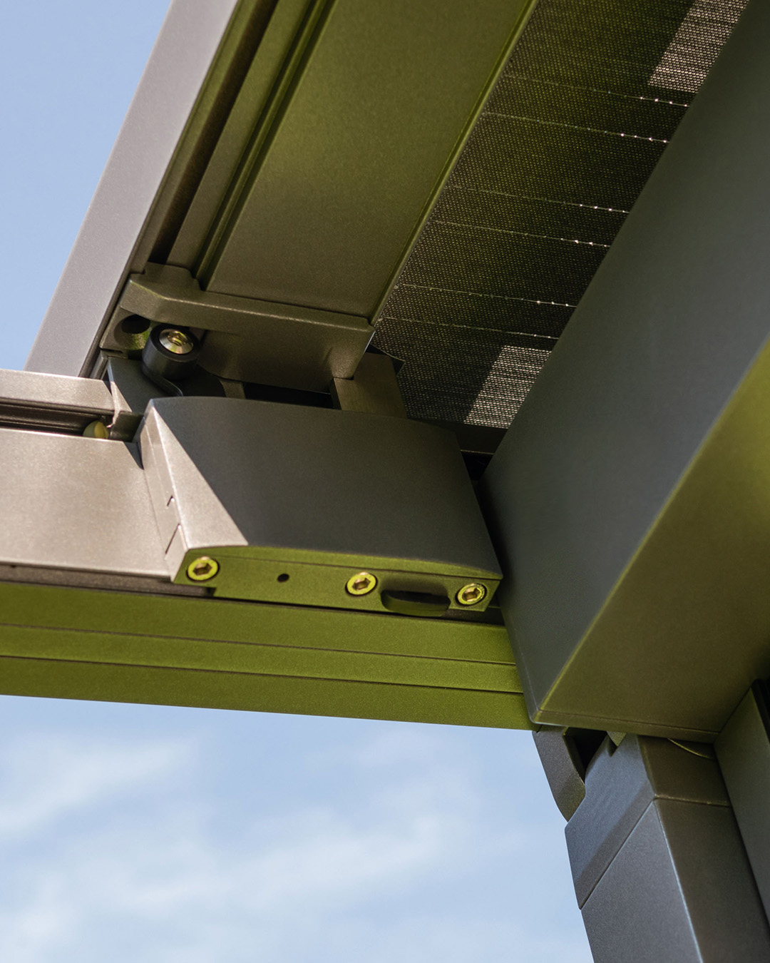 Pergola-Markise mit Beschattung